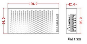 LED-Trafo 150W/24V DC, IP 20