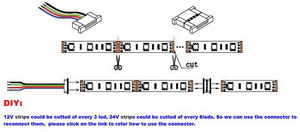 LED-Streifen, 5m, RGB, 60LED/m, 24V, 14,4W/m, IP65