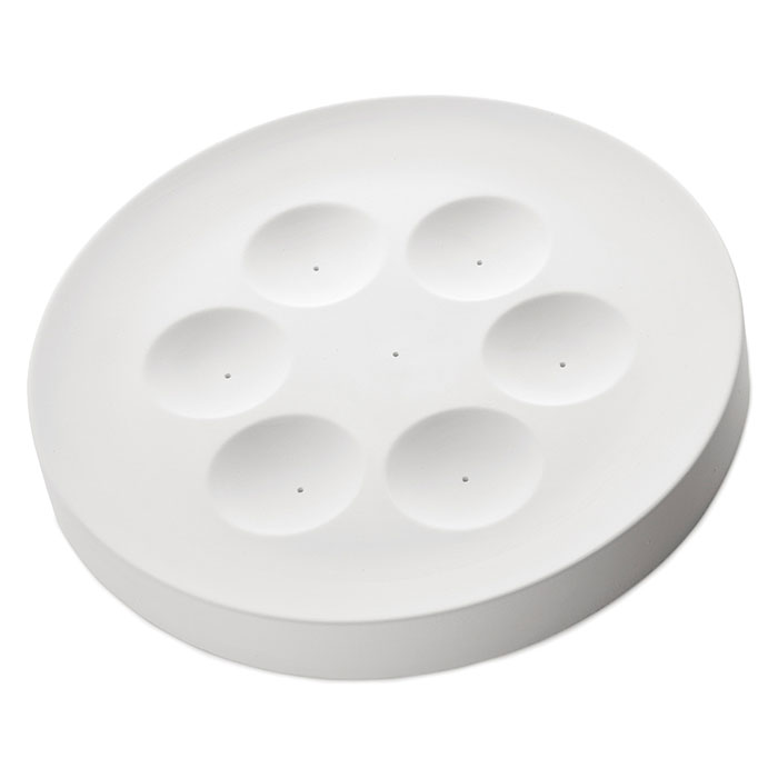 m.c. 31x31x3cm seder plat rond