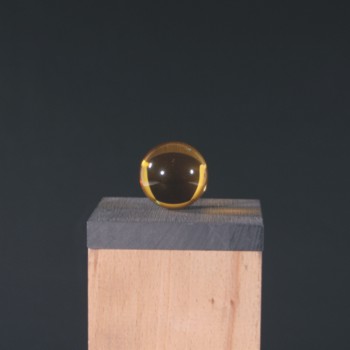 Glaskugel 30mm amber
