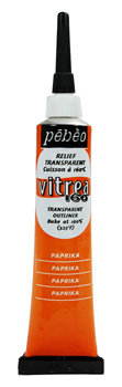 Konturfarbe Vitrea160 Paprika