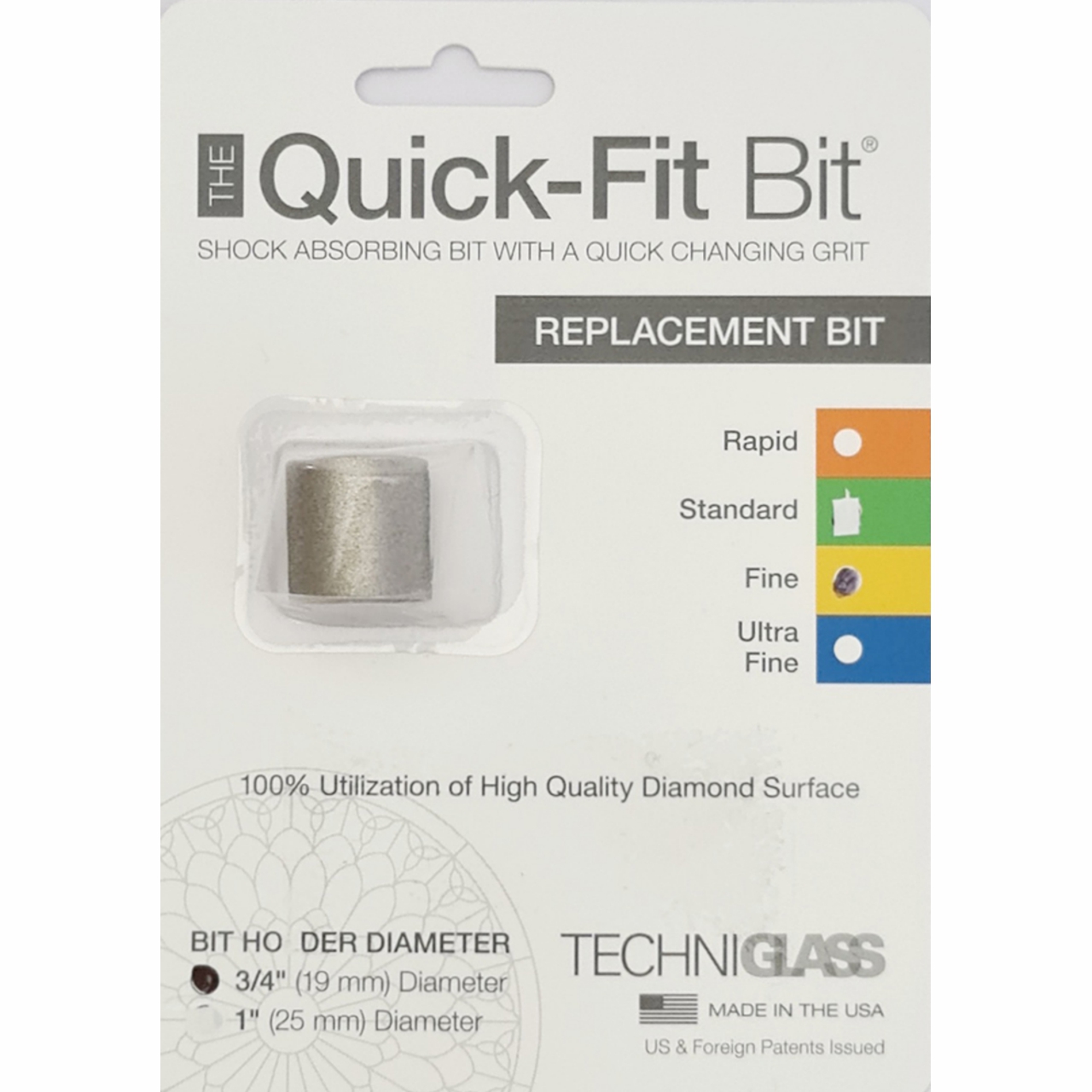 Quick-Fit grinding ring 19mm fine