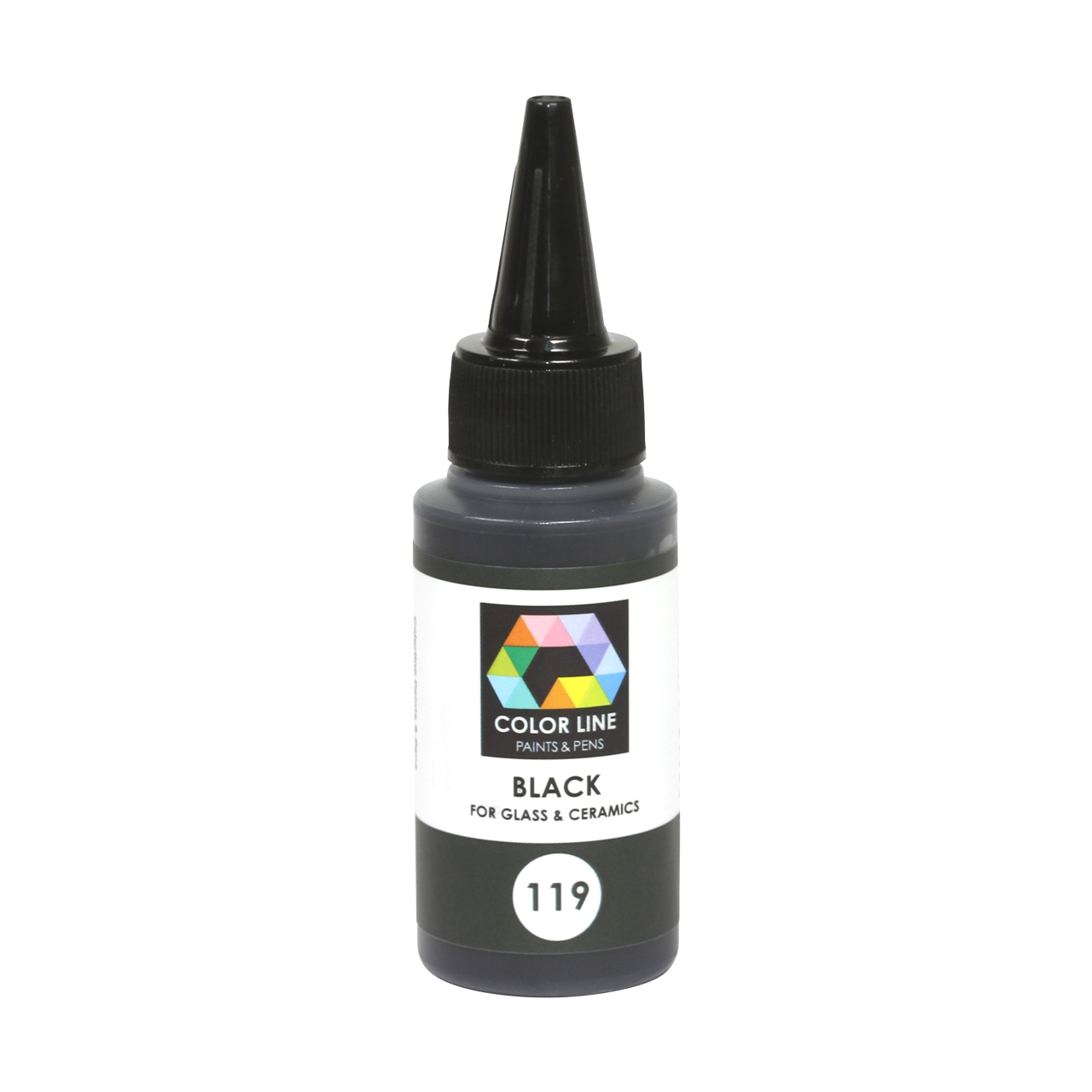 Color Line Paint 119 black 62g