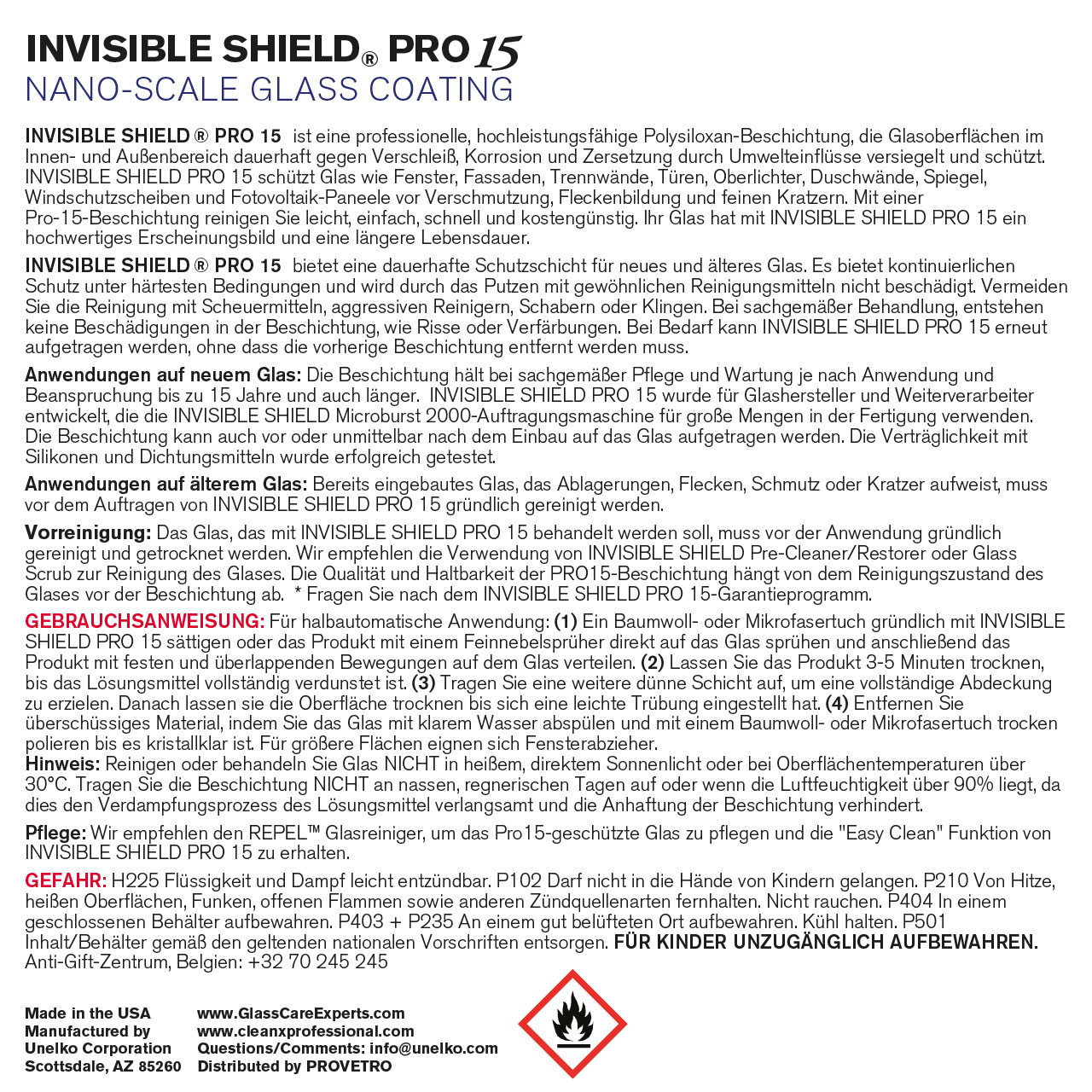 INVISIBLE SHIELD® PRO15 19L