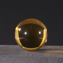 Glaskugel 50mm amber
