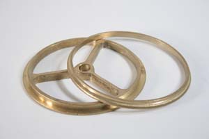 Wheel-ring brass d:121 mm