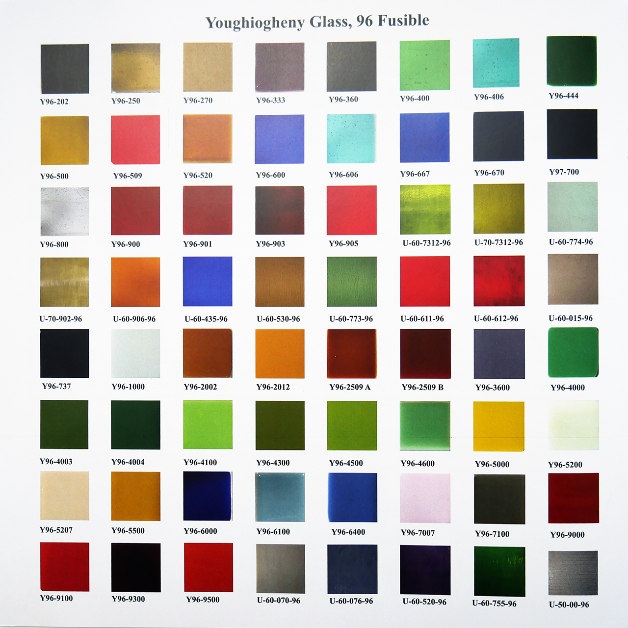 Katalog YOUGHIOGHENY OPALESCENT GLASS COMPANY, Inc.