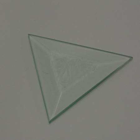 Eisblumenbevel Dreieck 3x3x3"