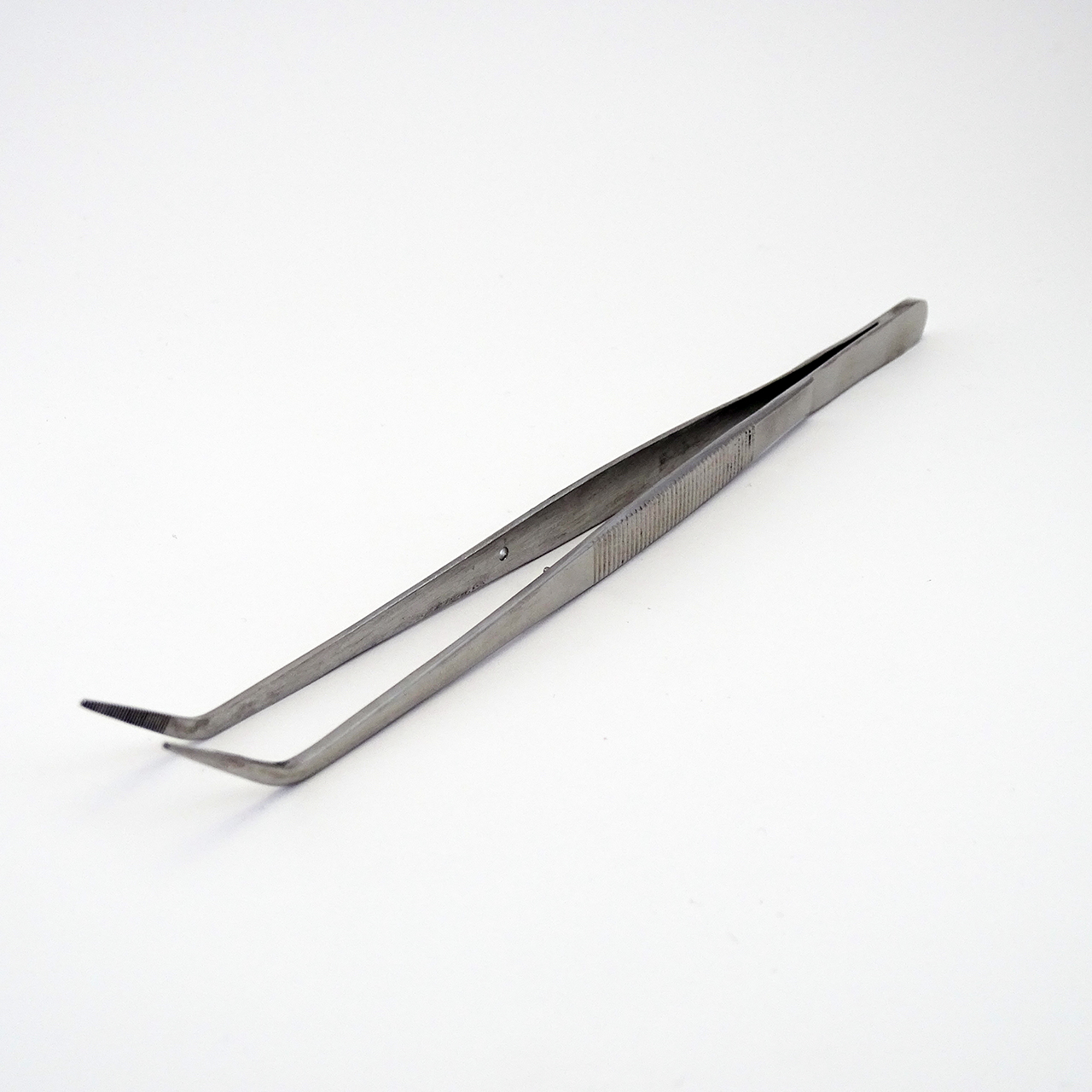 Tweezers angled 150mm