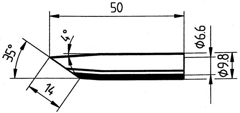 ERSA Lötspitze 832GDLF