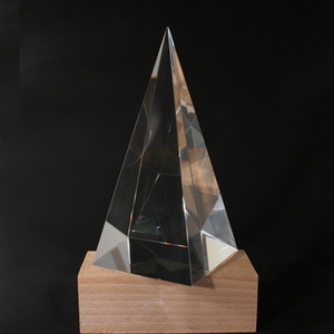 Pyramide aus Glas 80x80x85mm