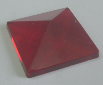 Prismenquadrat 26x26 rot